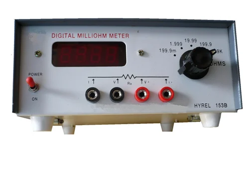 Digital Milliohm Resistance Meter