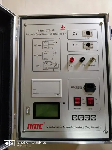 Repair of Automatic Capacitance tan delta test kit