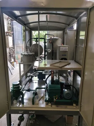 Transformer oil filter Machine